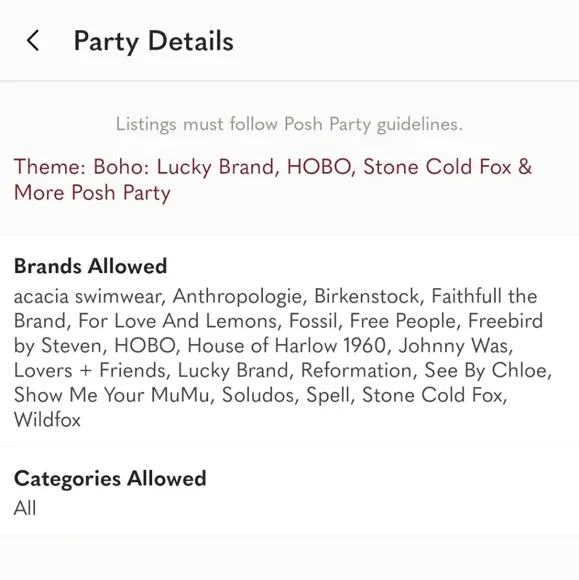 🎉HOSTING🎉 Boho: Birkenstock, Free People, Wildfox & More Posh Party - Picture 2 of 2